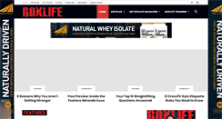 Desktop Screenshot of boxlifemagazine.com
