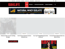 Tablet Screenshot of boxlifemagazine.com